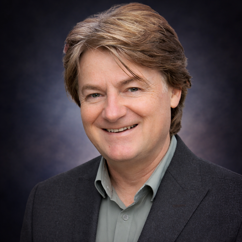 <p class="has-luminous-vivid-amber-color has-text-color has-link-color has-medium-font-size"><strong>The facilitator: Gerry Murray<br></strong></p><p></p>